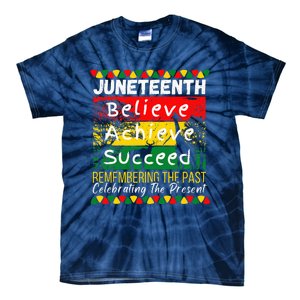 Juneteenth Is My Independence Day Black Pride Melanin Tie-Dye T-Shirt