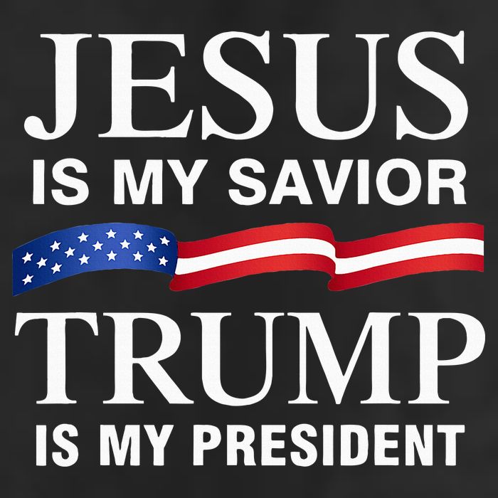 Jesus Is My Savior Trump Is My President Adult Drive Performance Visor