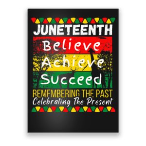 Juneteenth Is My Independence Day Black Pride Melanin Poster