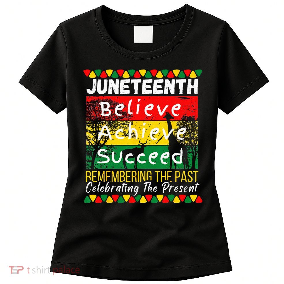 Juneteenth Is My Independence Day Black Pride Melanin Womens T-Shirt