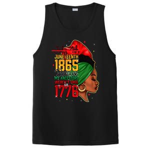 Juneteenth Is My Independence Day Wo Black Pride PosiCharge Competitor Tank