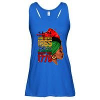 Juneteenth Is My Independence Day Wo Black Pride Ladies Essential Flowy Tank