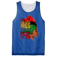 Juneteenth Is My Independence Day Wo Black Pride Mesh Reversible Basketball Jersey Tank