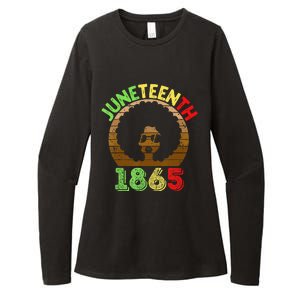 Juneteenth Is My Independence Day Black  Black Pride Womens CVC Long Sleeve Shirt