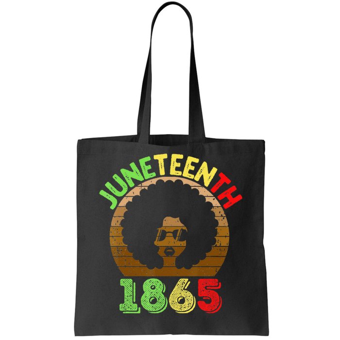 Juneteenth Is My Independence Day Black  Black Pride Tote Bag