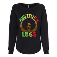 Juneteenth Is My Independence Day Black  Black Pride Womens California Wash Sweatshirt