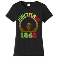 Juneteenth Is My Independence Day Black  Black Pride Women's T-Shirt