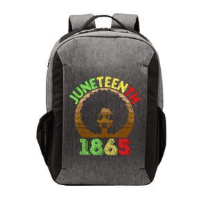 Juneteenth Is My Independence Day Black  Black Pride Vector Backpack