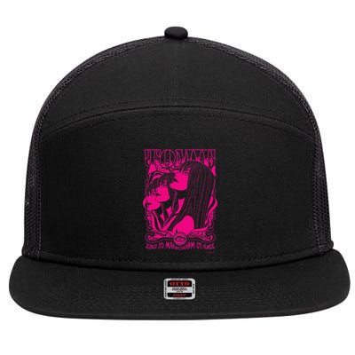 Junji Ito Maniac Tomie Ver. 7 Panel Mesh Trucker Snapback Hat