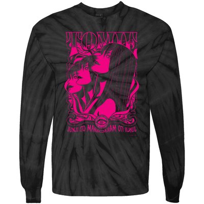 Junji Ito Maniac Tomie Ver. Tie-Dye Long Sleeve Shirt