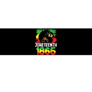 Juneteenth Is My Independence Day Black  Freedom 1865 Bumper Sticker