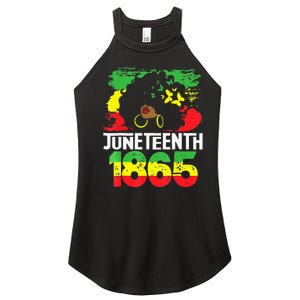 Juneteenth Is My Independence Day Black  Freedom 1865 Women's Perfect Tri Rocker Tank