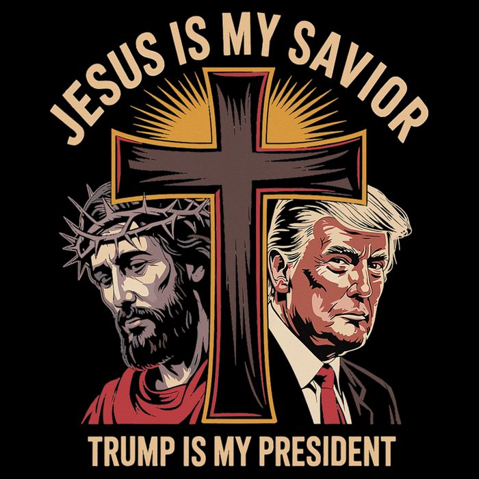 Jesus Is My Savior Trump Is My President Biblical 16 in Basic Backpack