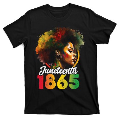 Juneteenth Is My Independence Day Shirt Wo Black Pride T-Shirt