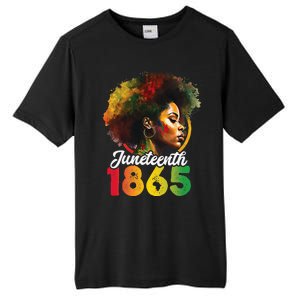 Juneteenth Is My Independence Day Shirt Wo Black Pride Tall Fusion ChromaSoft Performance T-Shirt