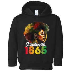 Juneteenth Is My Independence Day Shirt Wo Black Pride Toddler Hoodie