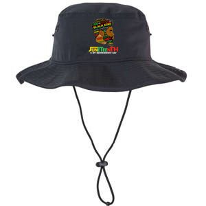 Juneteenth Is My Independence Day Black King Fathers Day Legacy Cool Fit Booney Bucket Hat