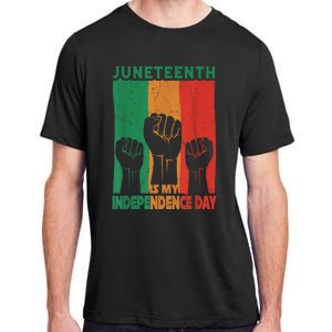 Juneteenth Is My Independence Day Black Queen King Cute Girl Adult ChromaSoft Performance T-Shirt