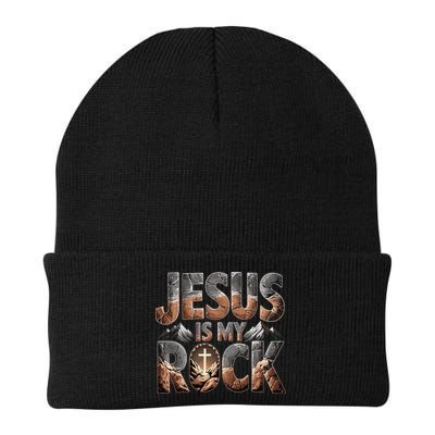 Jesus Is My Rock Biblical Faith Beanie