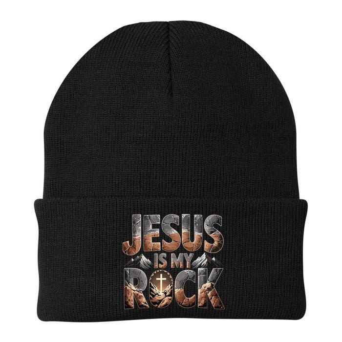 Jesus Is My Rock Biblical Faith Beanie