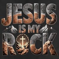 Jesus Is My Rock Biblical Faith Beanie