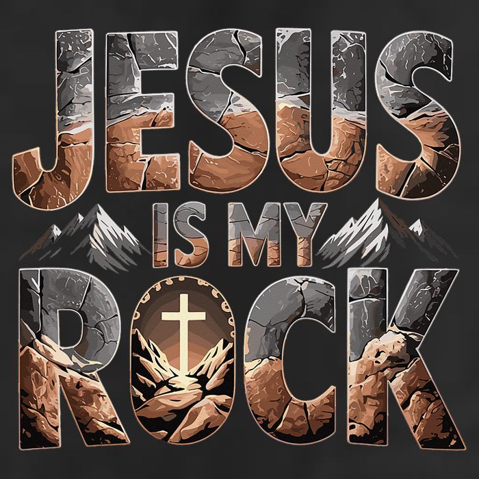 Jesus Is My Rock Biblical Faith Beanie