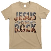 Jesus Is My Rock Biblical Faith T-Shirt
