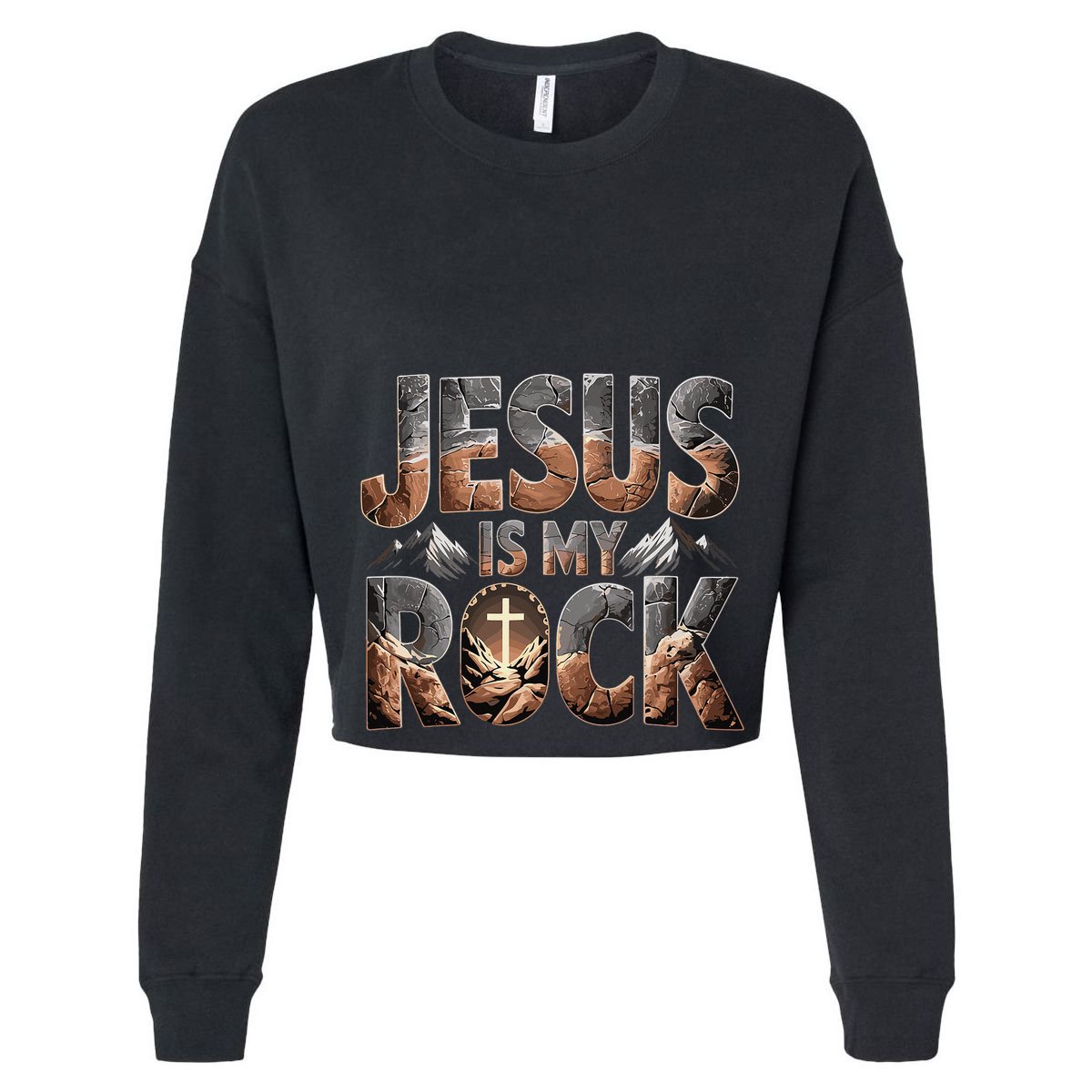 Jesus Is My Rock Biblical Faith T-Shirt