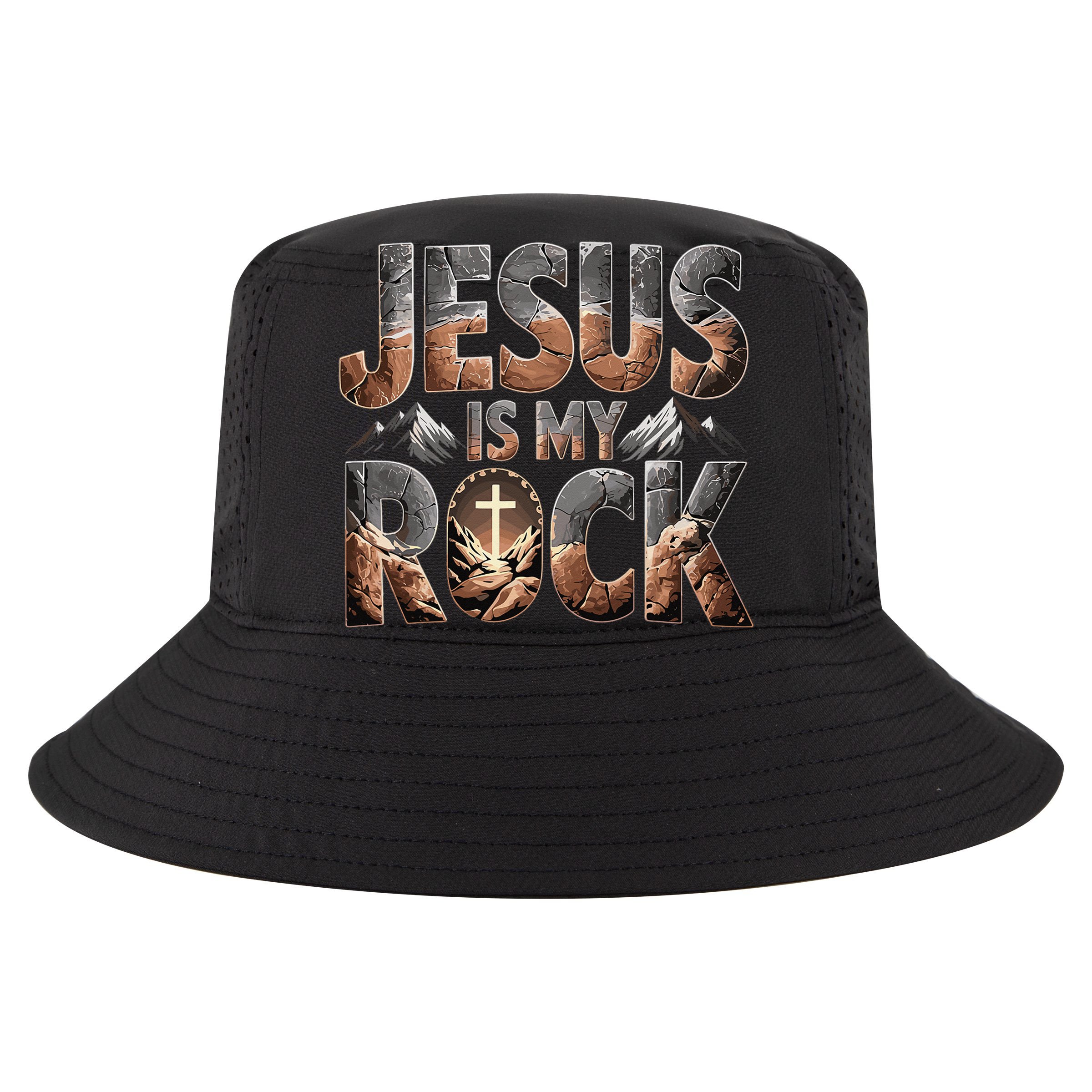 Jesus Is My Rock Biblical Faith T-Shirt