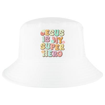 Jesus Is My Superhero Christian Religious Cool Comfort Performance Bucket Hat