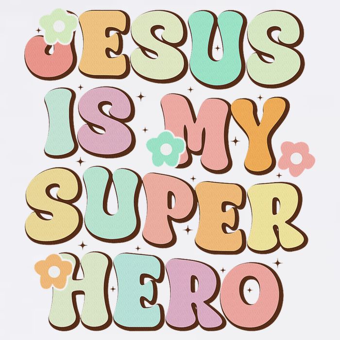 Jesus Is My Superhero Christian Religious Cool Comfort Performance Bucket Hat