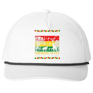 Juneteenth Is My Independence Day Black Pride Melanin Snapback Five-Panel Rope Hat