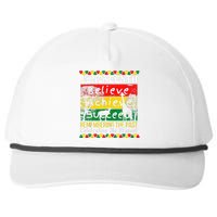 Juneteenth Is My Independence Day Black Pride Melanin Snapback Five-Panel Rope Hat