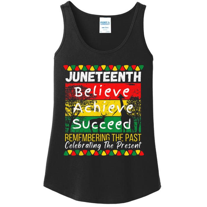 Juneteenth Is My Independence Day Black Pride Melanin Ladies Essential Tank