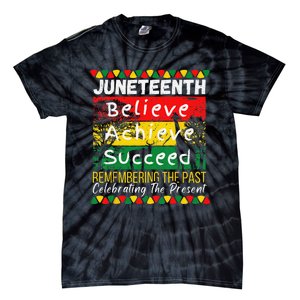 Juneteenth Is My Independence Day Black Pride Melanin Tie-Dye T-Shirt