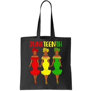 Juneteenth Is My Independence Day Afro Melanin Black Wo Tote Bag