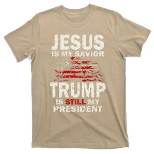 Jesus Is My Savior Trump Is Still My President Cute T-Shirt