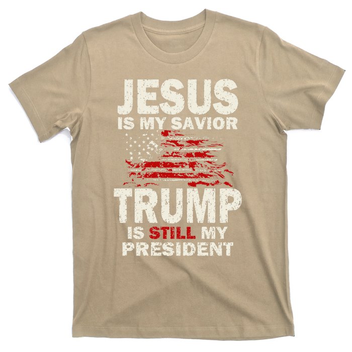 Jesus Is My Savior Trump Is Still My President Cute T-Shirt