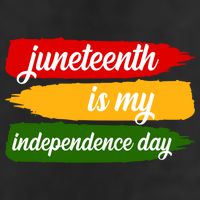 Juneteenth Is My Independence Day 7 Panel Mesh Trucker Snapback Hat