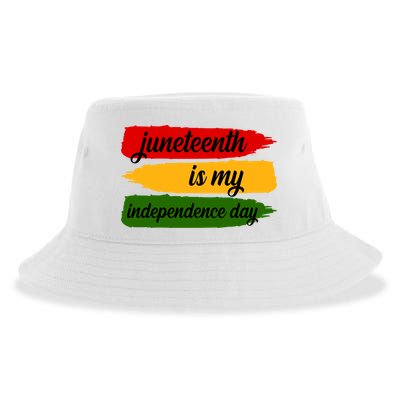 Juneteenth Is My Independence Day Sustainable Bucket Hat