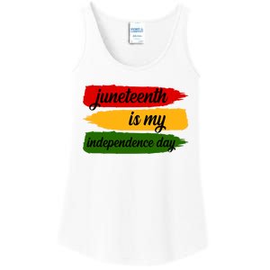 Juneteenth Is My Independence Day Ladies Essential Tank