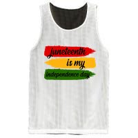 Juneteenth Is My Independence Day Mesh Reversible Basketball Jersey Tank