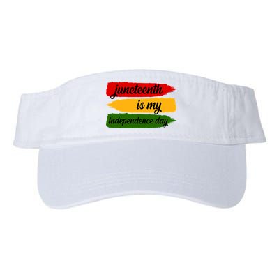Juneteenth Is My Independence Day Visor