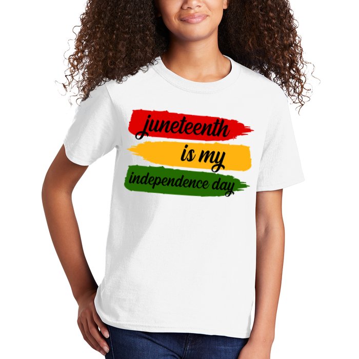 Juneteenth Is My Independence Day Kids T-Shirt