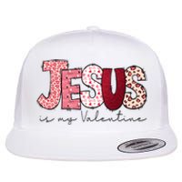 Jesus Is My Valentine Matching Couple Lover Flat Bill Trucker Hat