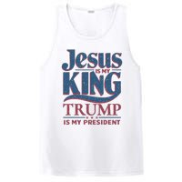 Jesus Is My King Trump Is My President PosiCharge Competitor Tank