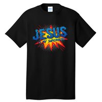 Jesus Is My Superhero Cute Powerful Christian Gift Comic Tall T-Shirt