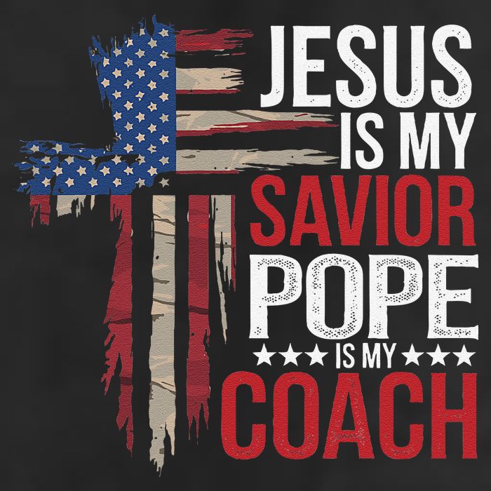 Jesus Is My Savior Pope Is My Coach Religious Quote Saying 11oz C Handle Ceramic Mug
