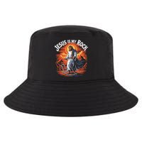 Jesus Is My Rock Biblical Christian Religious Biblical Cool Comfort Performance Bucket Hat