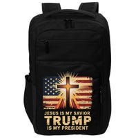 Jesus Is My Savior Trump Is My President Biblical Impact Tech Backpack